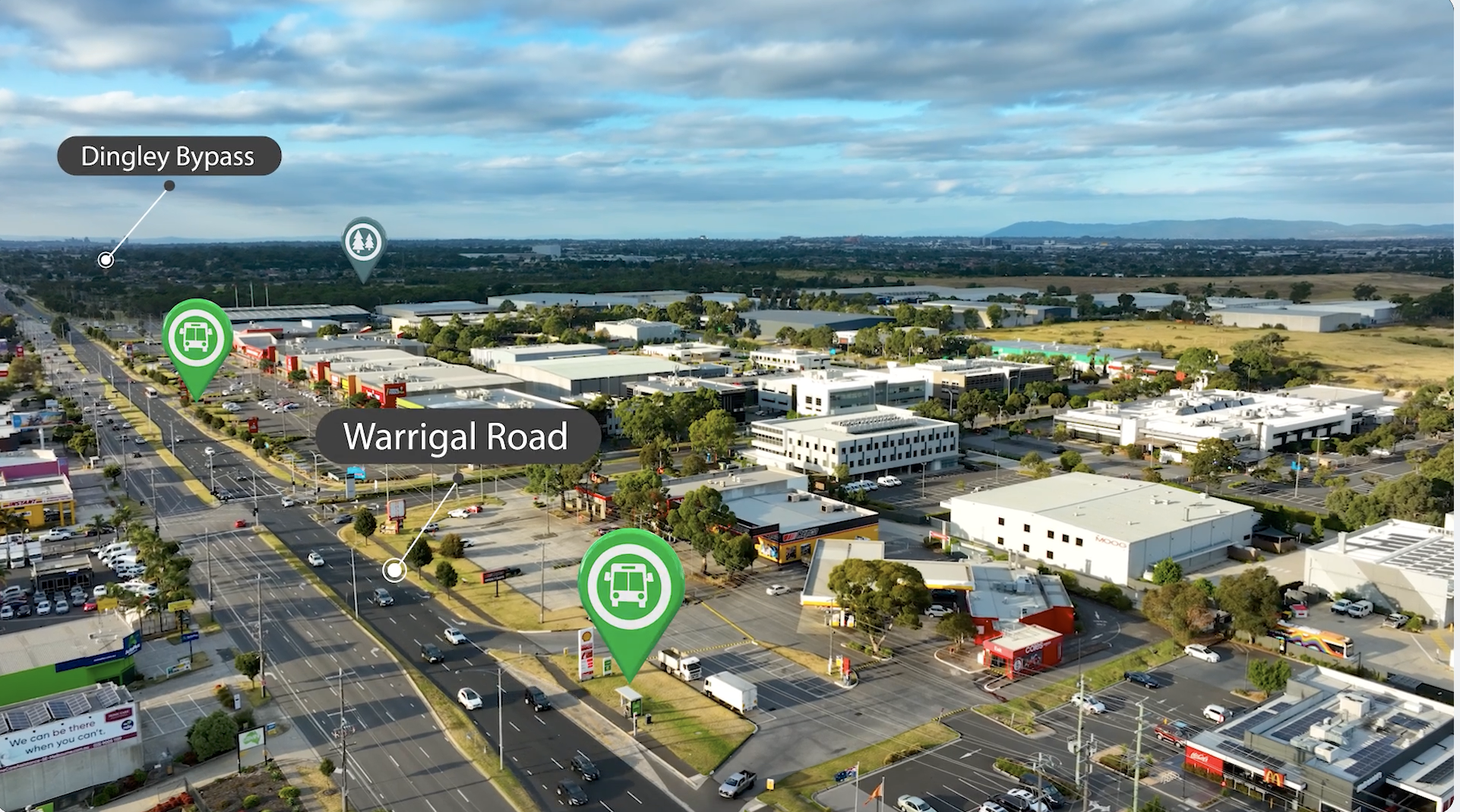 "Aerial view of construction site captured by drone, emphasising building videos with time lapse technology."